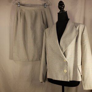 Bentley Harris Multi-Color Tweed Blazer and Skirt Set - 12